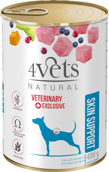 Dolina Noteci 4Vets Dog Skin Support 12x400g