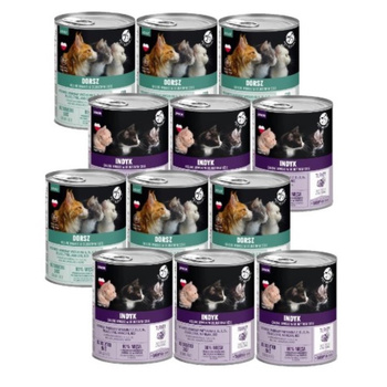 PetRepublic Trozos en salsa Mix de sabores 12x400g para gatos