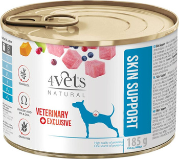 4Vets Dog Skin Support 6x185g