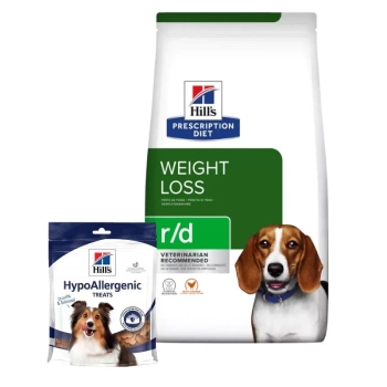 Hill's PD Prescription Diet Canine Weight Loss r/d 10kg  + ¡Regalo GRATIS!
