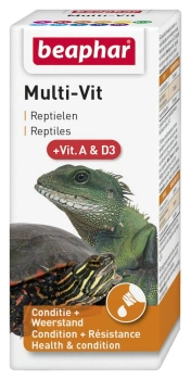 MULTI-VIT TORTUGA 20ML - preparado vitamínico para reptiles
