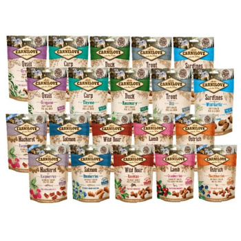 Carnilove Crunchy Snack Mix de Sabores 20x200 g