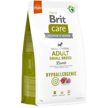 BRIT CARE Perro Hipoalergénico Adulto Razas Pequeñas Cordero 3kg