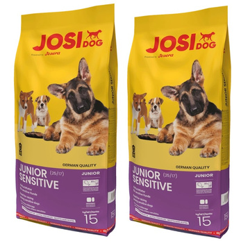 JOSERA JosiDog Junior Sensitive 2x15 kg