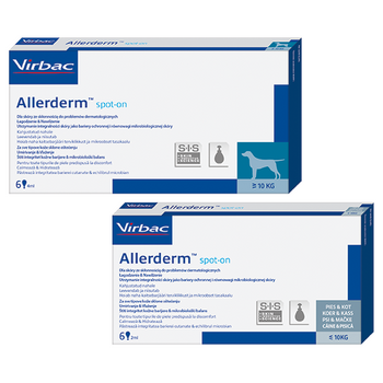 Virbac Allerderm Spot-on 6 x 4 ml