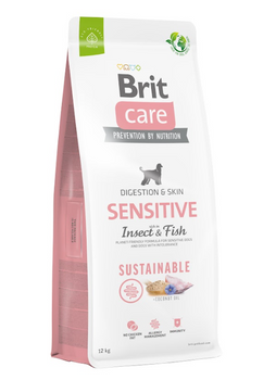 BRIT CARE Insectos y Peces Sensibles Sostenibles 12kg