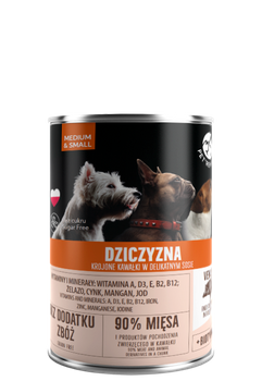 PetRepublic Lonchas de Venado en Salsa Delicada 400g