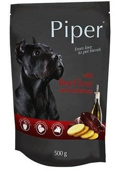 Dolina Noteci Piper para perros con hígado de buey y patatas 10x500g