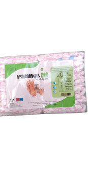 Pañales PannolIN para perras, talla S, 20 unidades/paquete