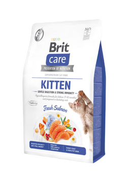 BRIT Care Cat Grain-Free Kitten Digestión suave e inmunidad fuerte 2kg
