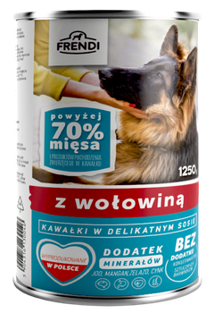 Frendi Trozos en salsa delicada con ternera 1250g