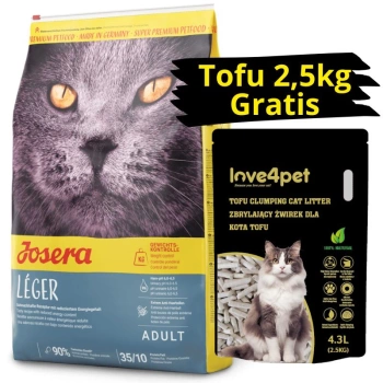 Josera Leger 10kg + arena GRATIS