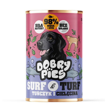 Buen Perro Atún y ternera 400g