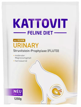 Kattovit Urinary pollo 1250g alimento seco