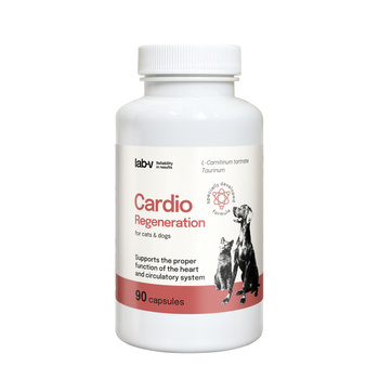 LAB-V Cardio Regeneration - Apoyo cardiovascular para perros y gatos 90 cápsulas