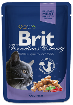Brit Premium Gato Adulto Bacalao 100g