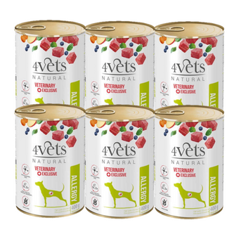 Dolina Noteci 4Vets Alergia para perros 6x400g