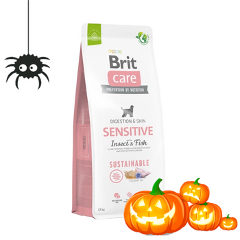 BRIT CARE Insectos y Peces Sensibles Sostenibles 12kg