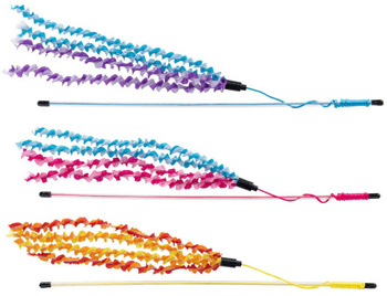 Kerbl - Juguete para gatos, caña de pescar - 48 cm - varios colores