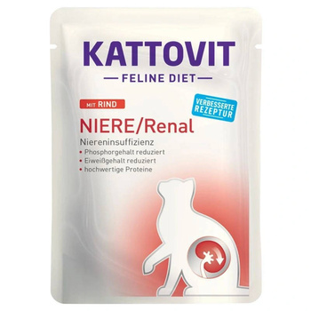 Kattovit Niere/Carne de vacuno 24x85g