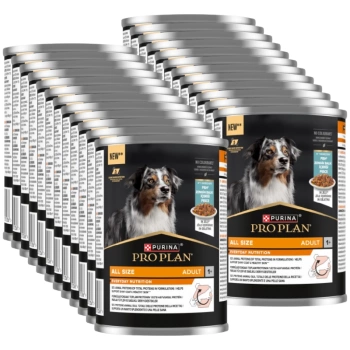 PRO PLAN Everyday Nutrition Alimento para perros adultos rico en pescado en gelatina 24x400 g