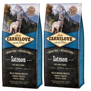 Carnilove Salmón para Adultos 2x12kg