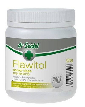 Laboratorio DermaPharm Dr Seidel Flawitol para perros senior 200 comprimidos