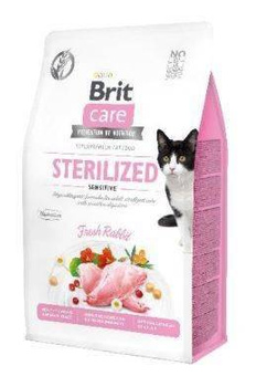 Brit Care Cat Grain-Free Sterilized Sensitive con Conejo 2kg