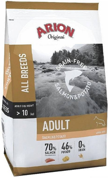 Arion Original Grain-Free Adult Salmón y Patata 12kg