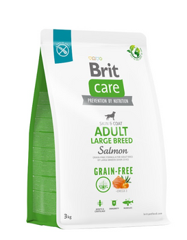 BRIT CARE Dog Grain-free Adult Large Breed Salmón 3kg