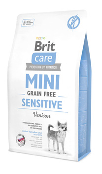 Brit Care Mini Grain-Free Sensitive con venado 2kg