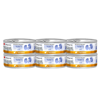 Comida húmeda para gatos veterinarios Disugual STRUVITE Pavo (adulto) 6x85g