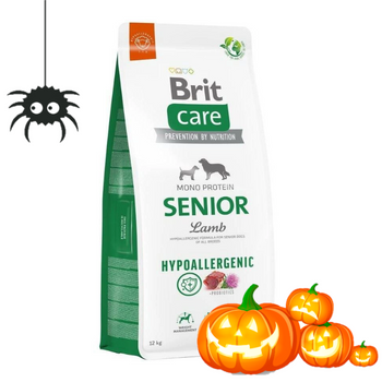 BRIT CARE Cordero Senior Hipoalergénico 12kg