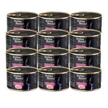 DOLINA NOTECI Premium Esterilizado para gatos rico en pavo 12x185g