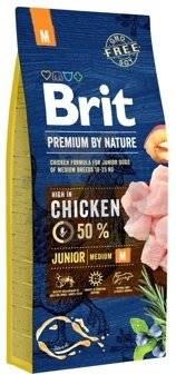 Brit Premium By Nature Junior M con Pollo 2x15kg