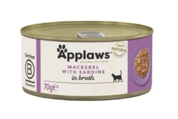 APPLAWS Caballa Con Sardina En Caldo Lata 70g