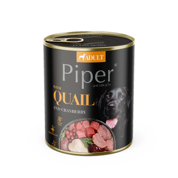 DOLINA NOTECI Piper para perros con codorniz y arándano 6x800g