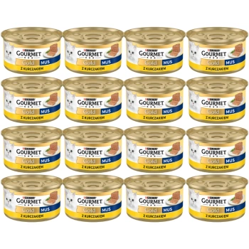 Purina Gourmet Gold Mousse con Pollo 48x85g