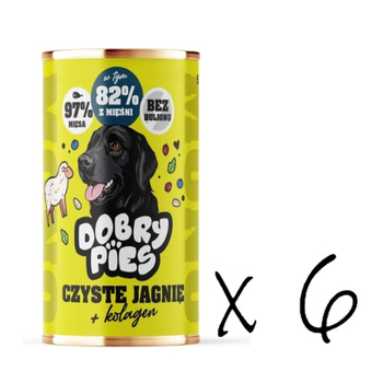Dobry Pies Mono Cordero con colágeno 6x400g