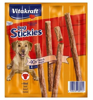 Vitakraft Dog Stickies Ternera 4x11g