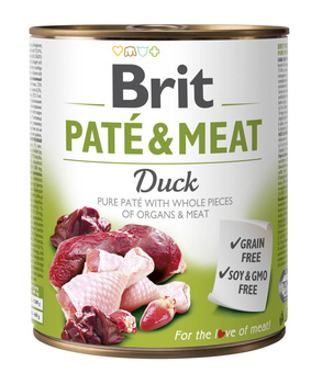 Brit Pate y Carne con Pato 800g