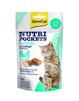 Gimborn Gimcat Nutri Pockets Golosina dental Aves 60g