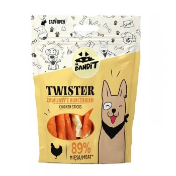 MR. BANDIT Chews Twisters Envolturas con Pollo 80g