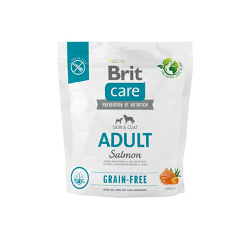 BRIT CARE Grain-free Adult Salmón 1kg