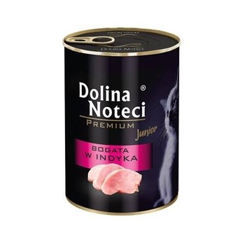 Dolina Noteci Premium Junior para Gatos Rico en Pavo 400g