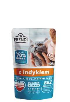 Frendi Piezas en Salsa Suave con Pavo 100g