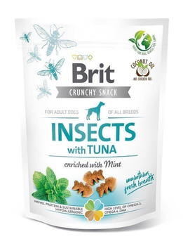 Brit Care Dog Crunchy Cracker Insectos Rico En Atún 200g