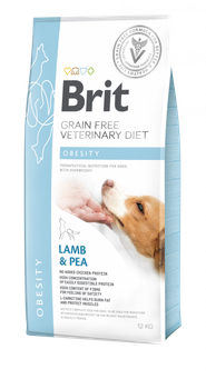 Brit Grain Free Veterinary Diet Perro Obesidad Cordero Con Guisantes 2kg