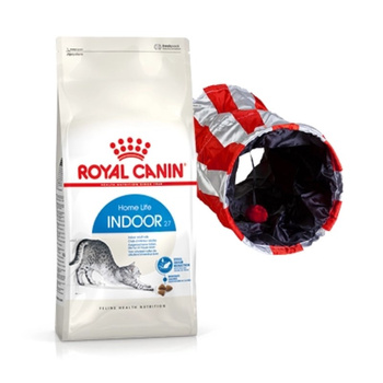 ROYAL CANIN Indoor 27 10kg + ¡Túnel para gatos GRATIS!