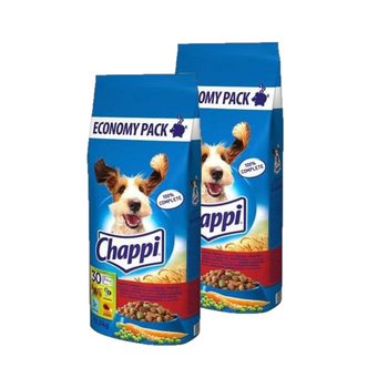 Chappi Alimento Seco para Perros con Carne de Buey, Aves y Verduras 2x13.5kg